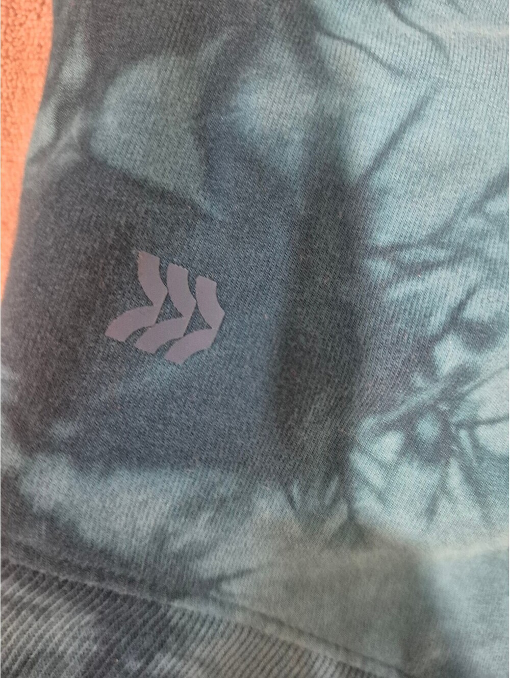 All in Motion Teal Tie Dye Crewneck Sweatshirt Women's M - Picture 3 of 6